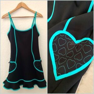 Betsey Johnson Swim Retro Swimwear Suit Dress